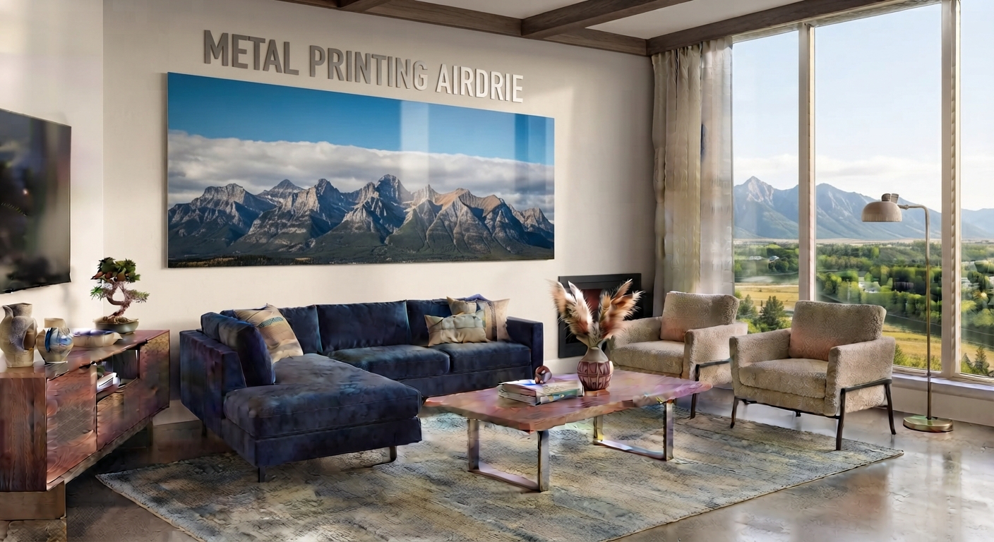 Custom metal printing in Airdrie, AB