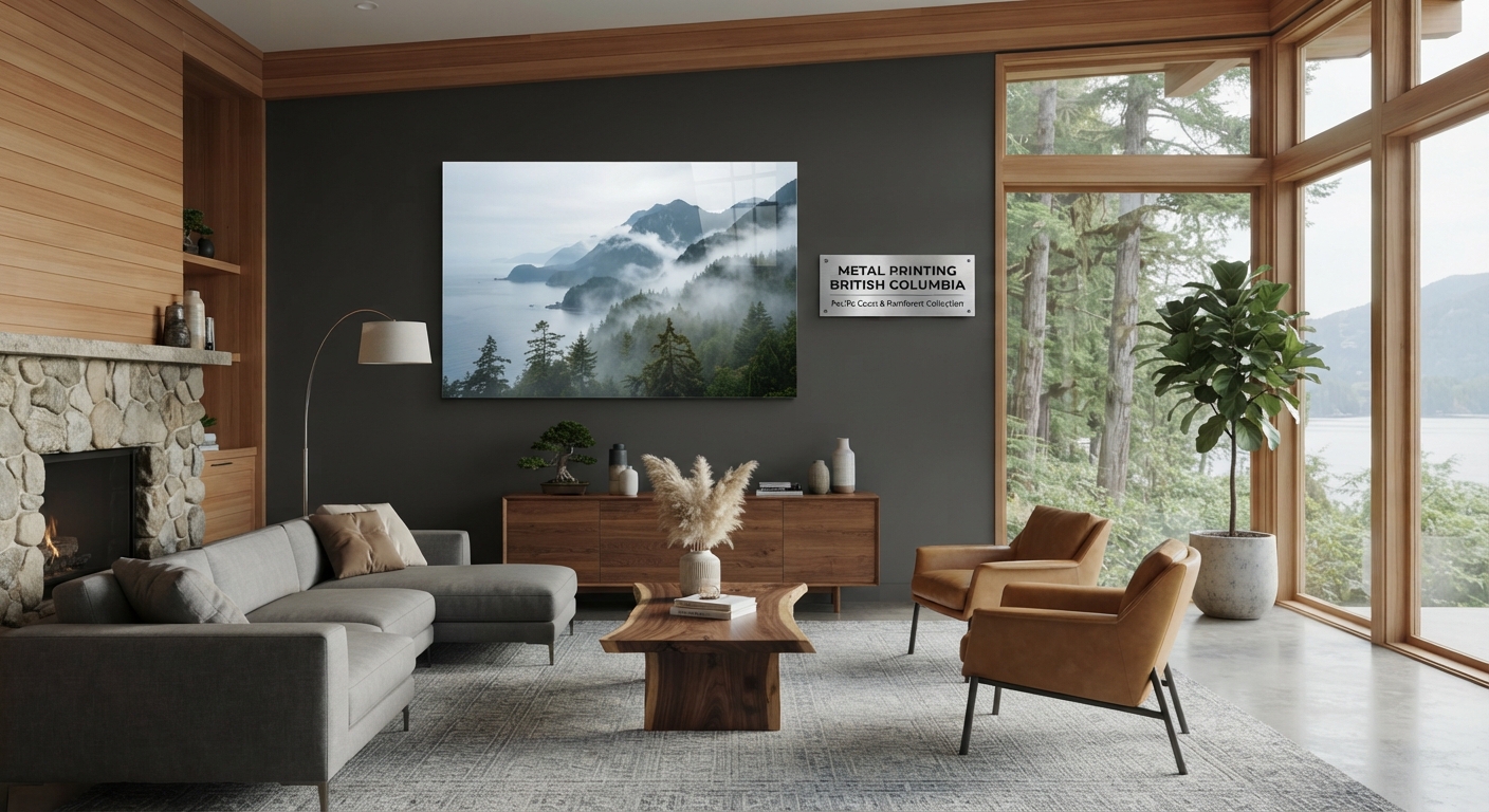 Custom metal printing across British Columbia, BC
