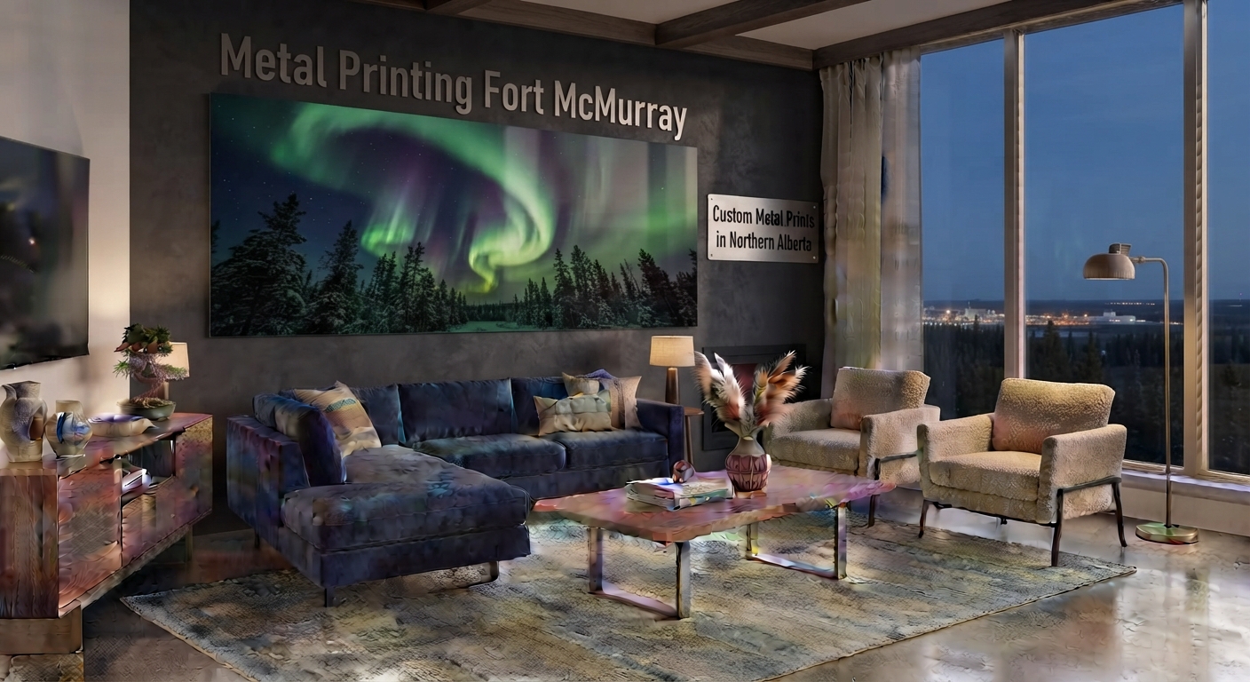 Custom metal printing in Fort McMurray, AB