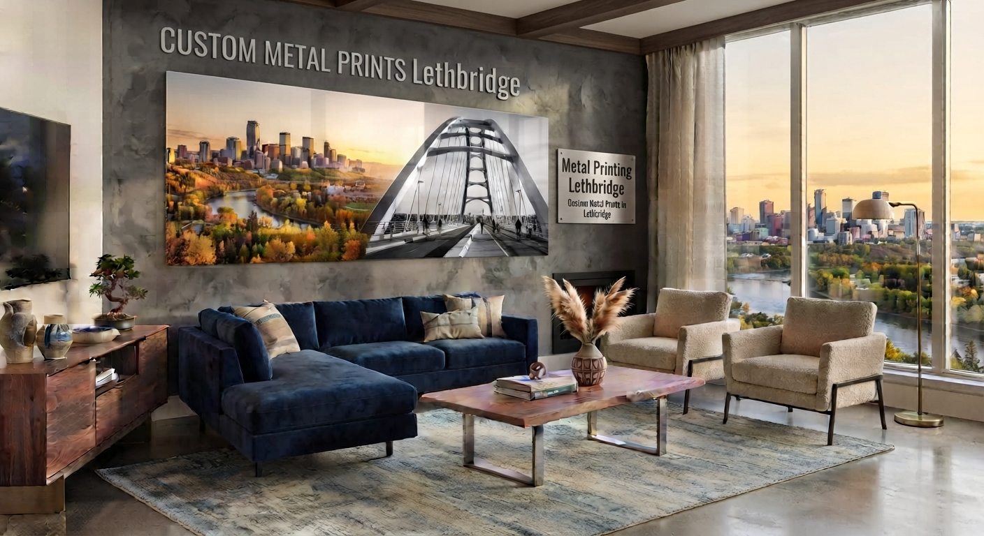 Custom metal printing in Lethbridge, AB