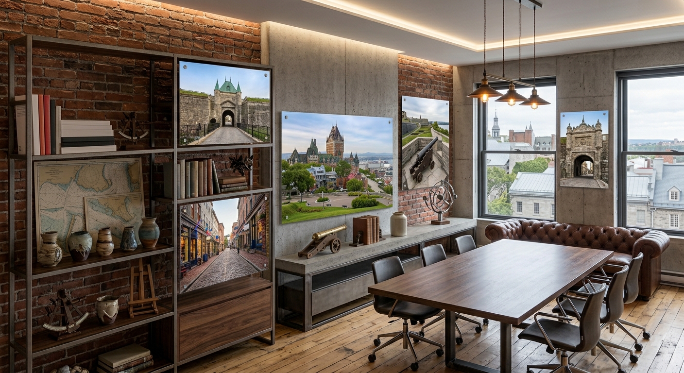 Custom metal printing in Quebec City, QC