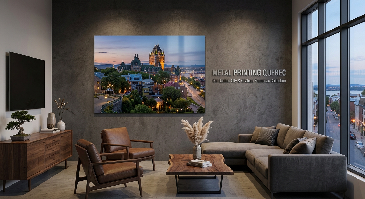 Custom metal printing across Quebec, QC