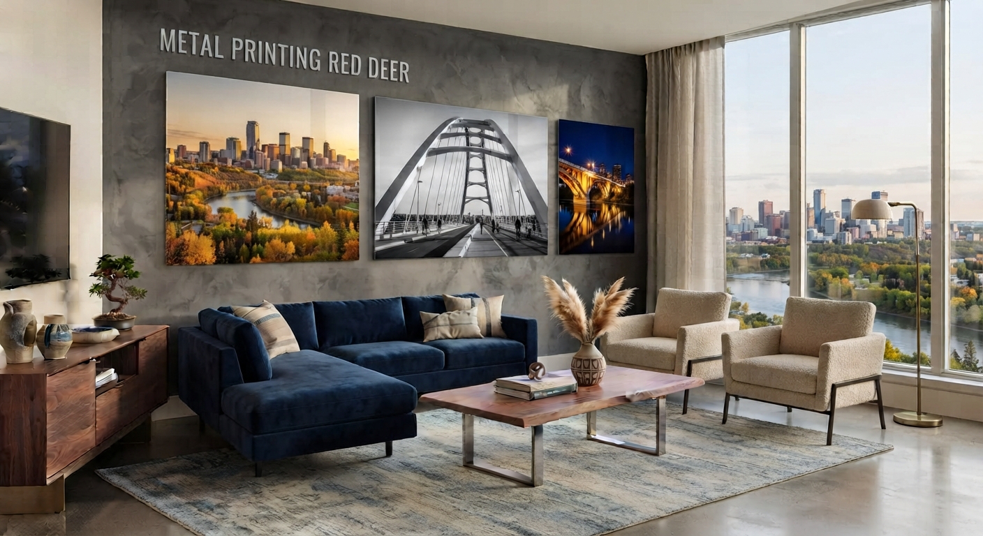 Custom metal printing in Red Deer, AB