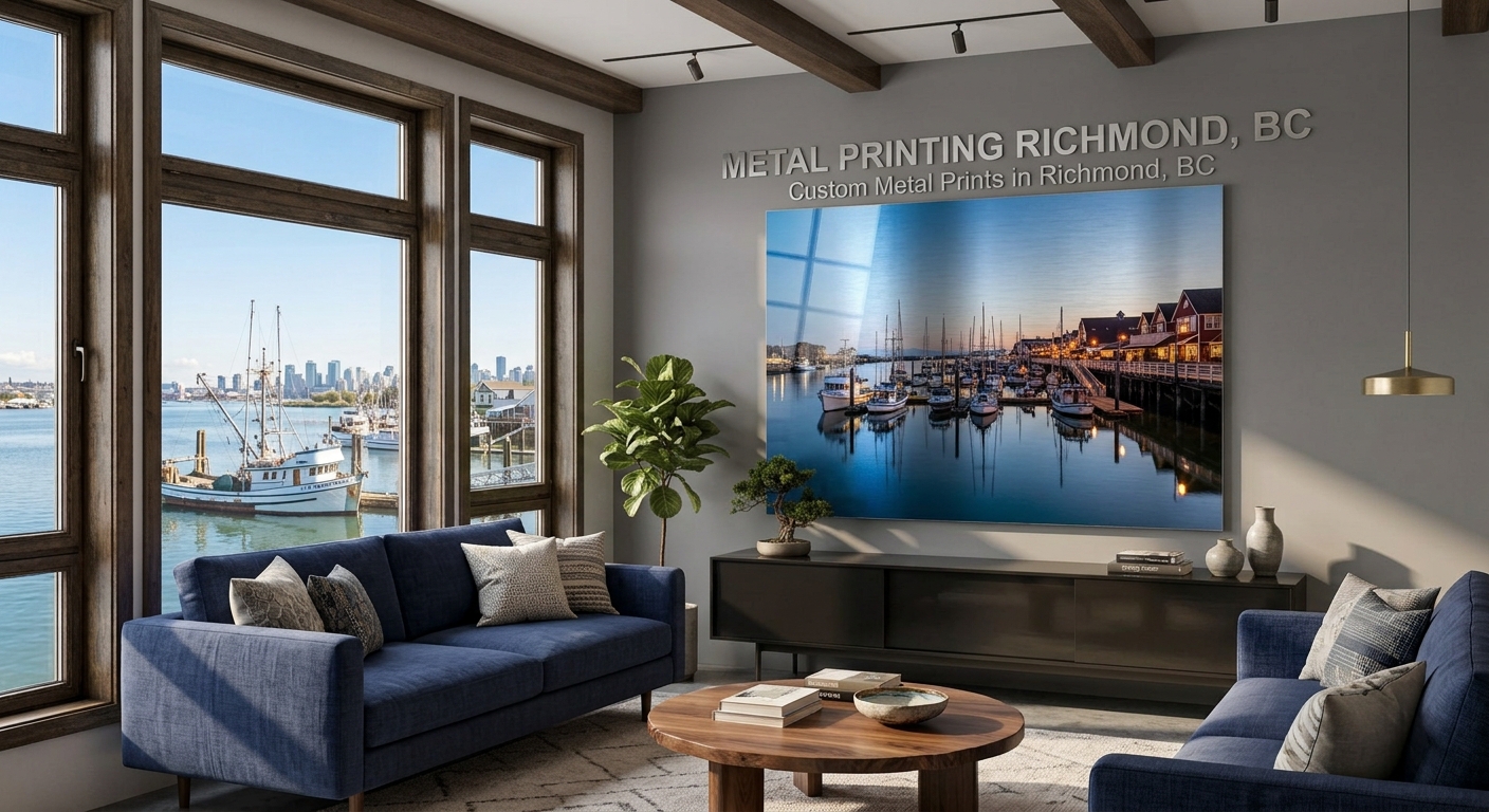 Custom metal printing in Richmond, BC