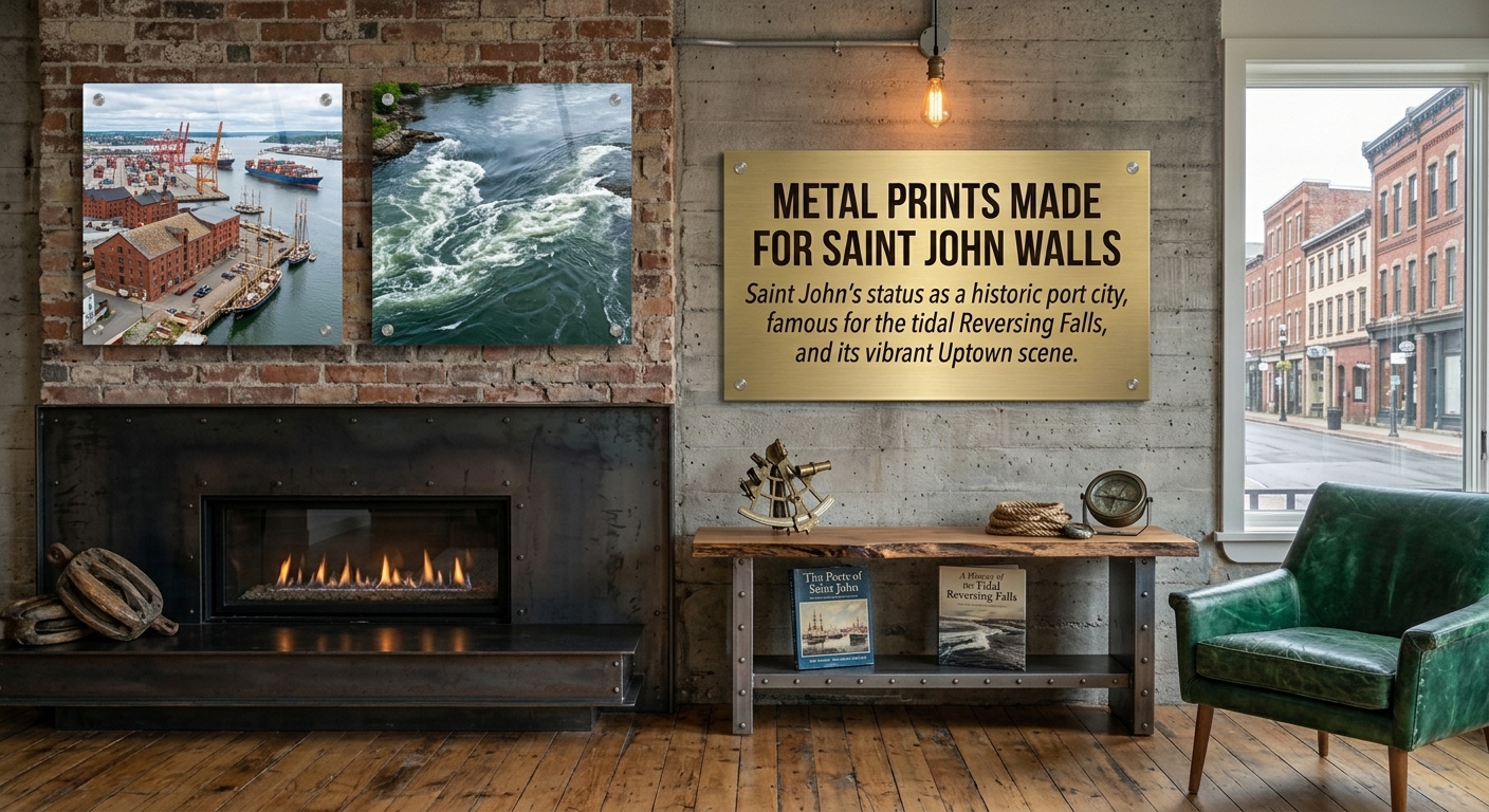 Custom metal printing in Saint John, NB