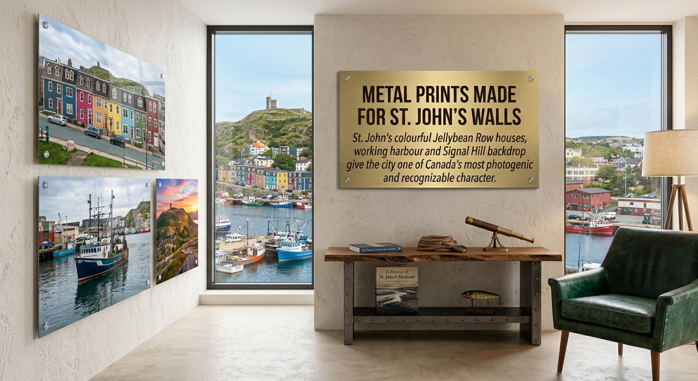 Custom metal printing in St. John's, NL