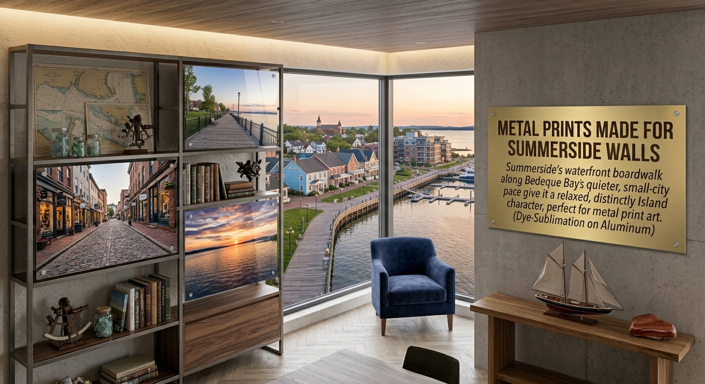 Custom metal printing in Summerside, PE