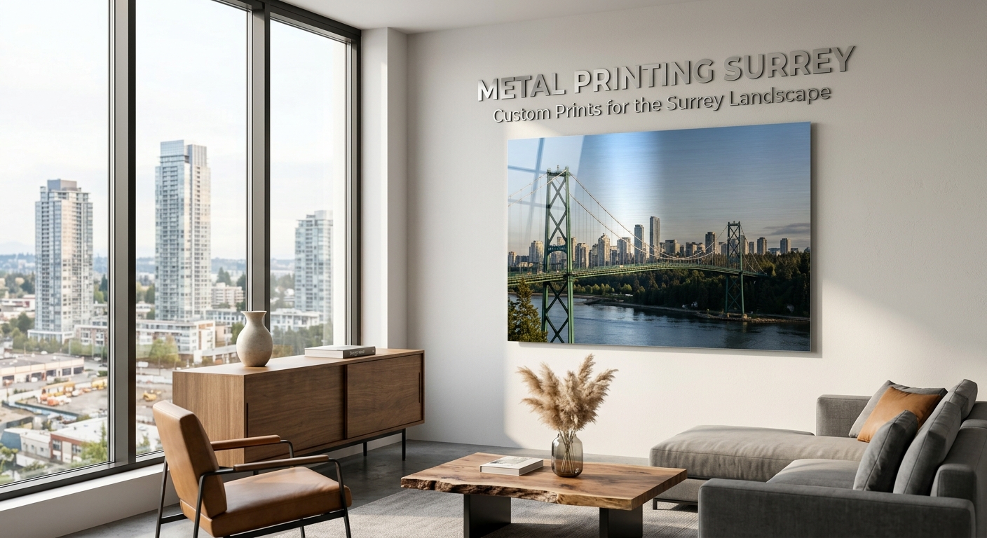 Custom metal printing in Surrey, BC