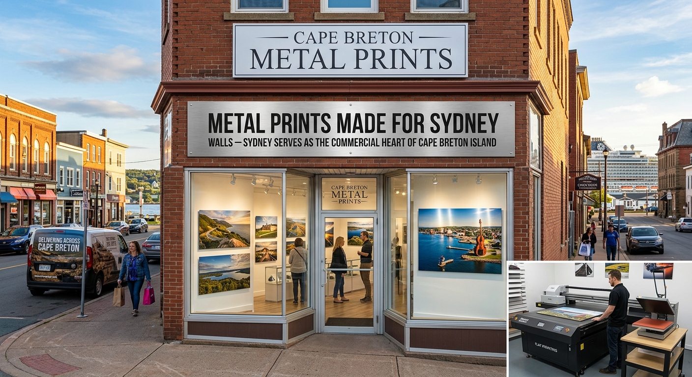 Custom metal printing in Sydney, NS
