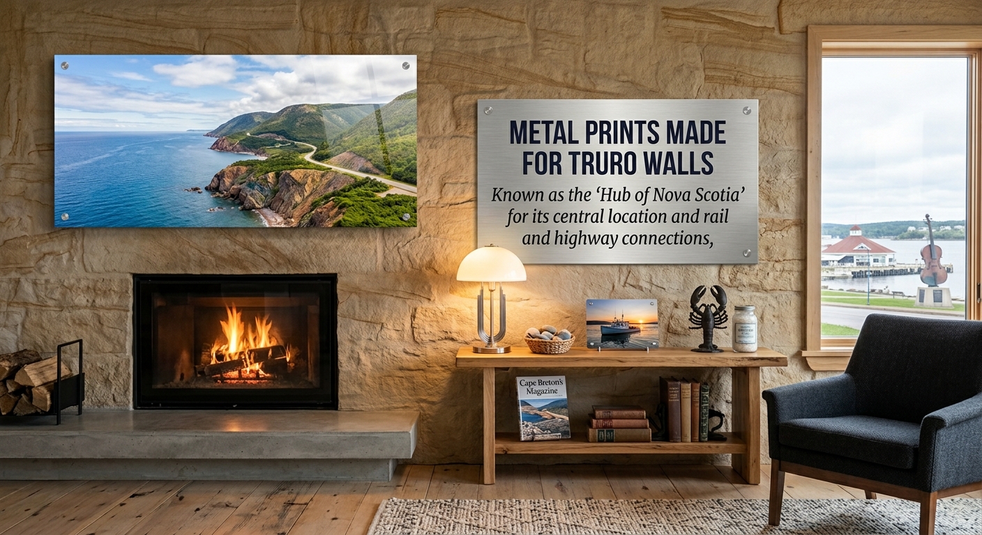 Custom metal printing in Truro, NS